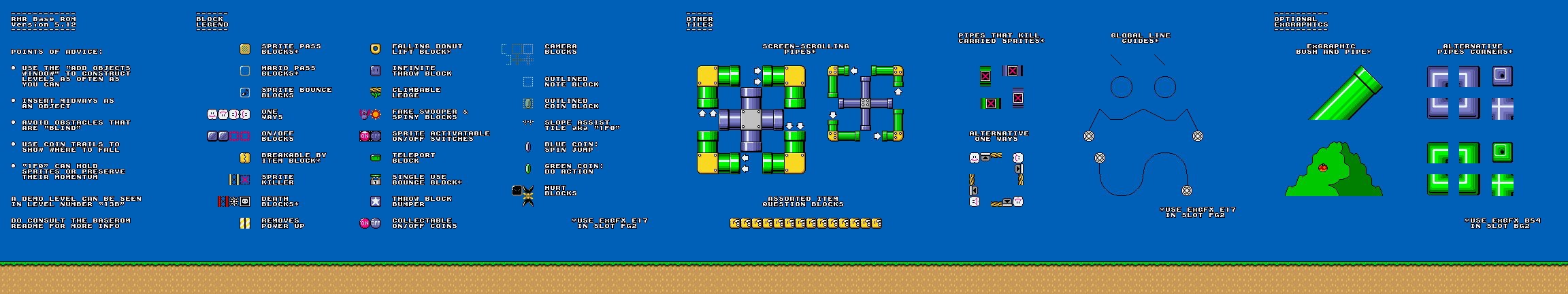 Image export of the Info Level of the baserom