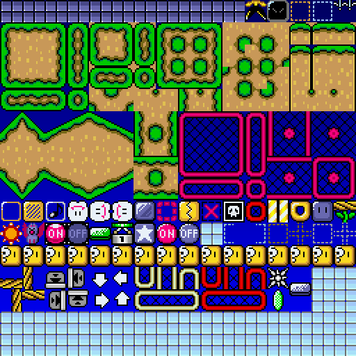 Map 16 Page 02 of the base rom Map 16 Page 02 of the base rom