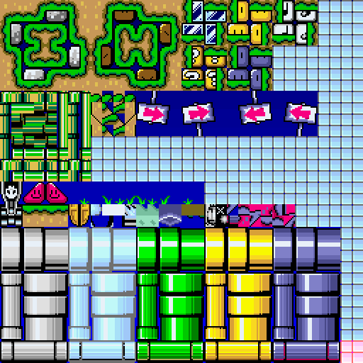 Map 16 Page 04 of the base rom Map 16 Page 04 of the base rom