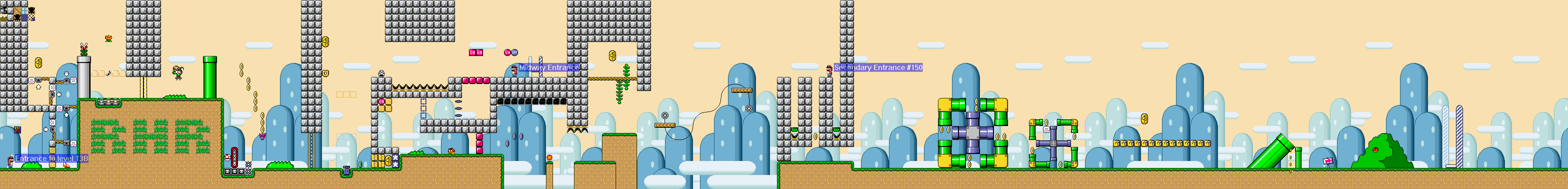 Image export of the Demo Level of the baserom